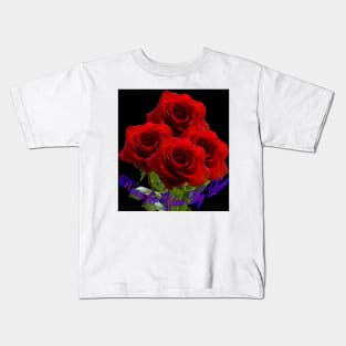 Roses for You My Love ! Kids T-Shirt